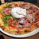 Parma ham pizza with burrata cheese